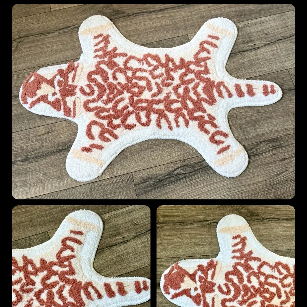 Nature Step Cheetah Bath Rugs. 2 Rugs For The Price Of One. Sale Today